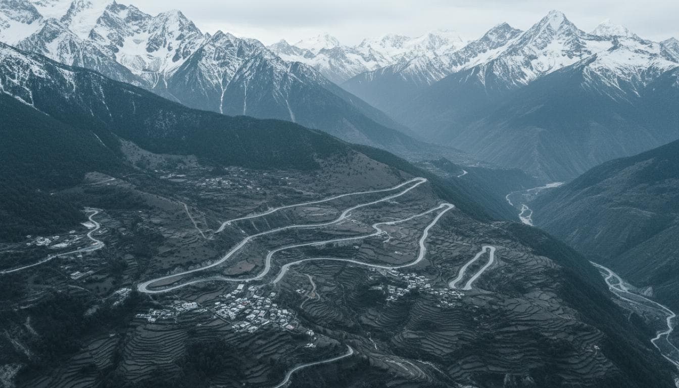 Uttarakhand mountain landscape