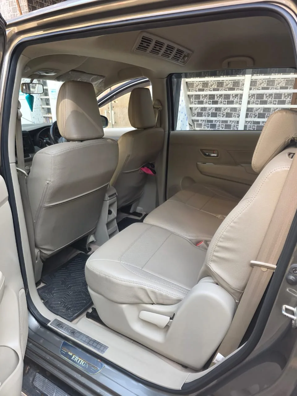 Ertiga Rear Cabin Interior in Uttarakhand
