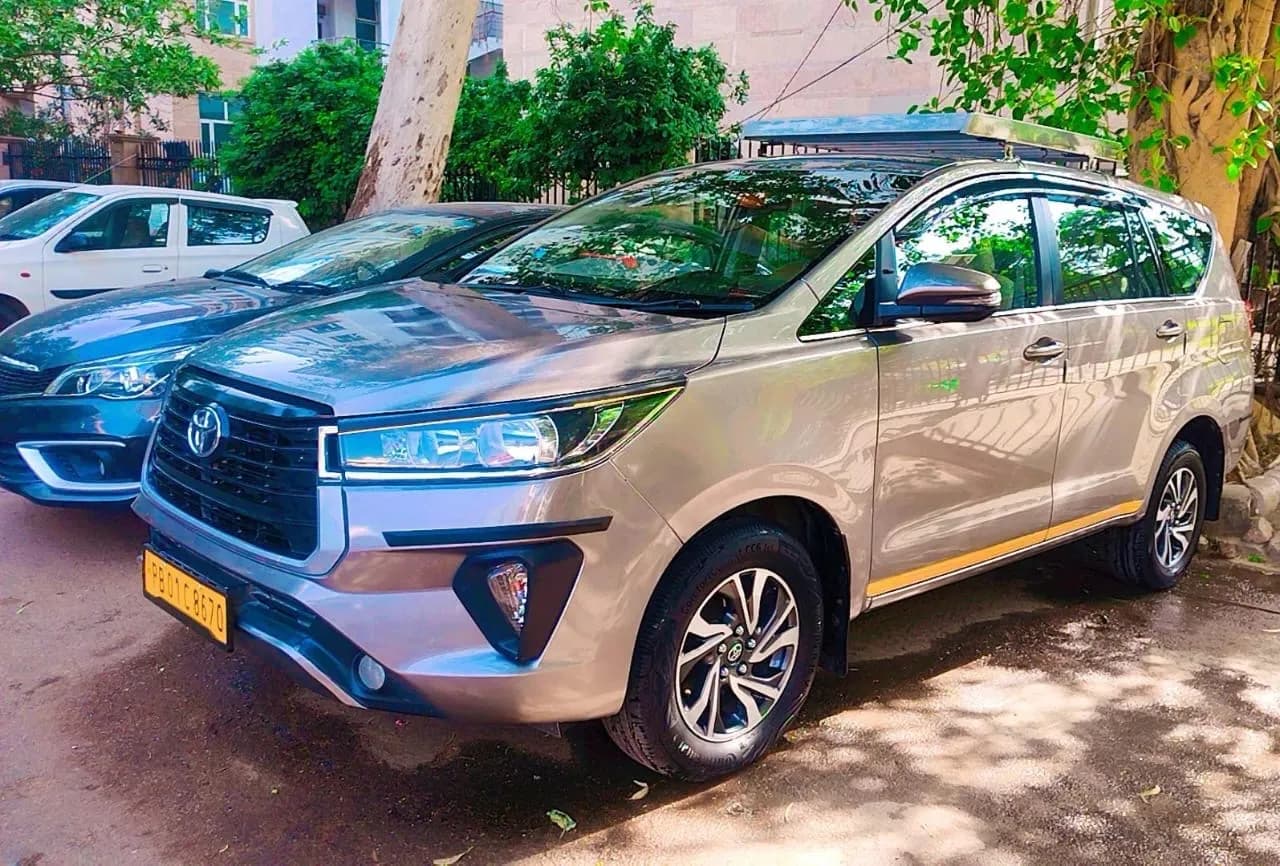 7 Seater Innova Crysta Rental
