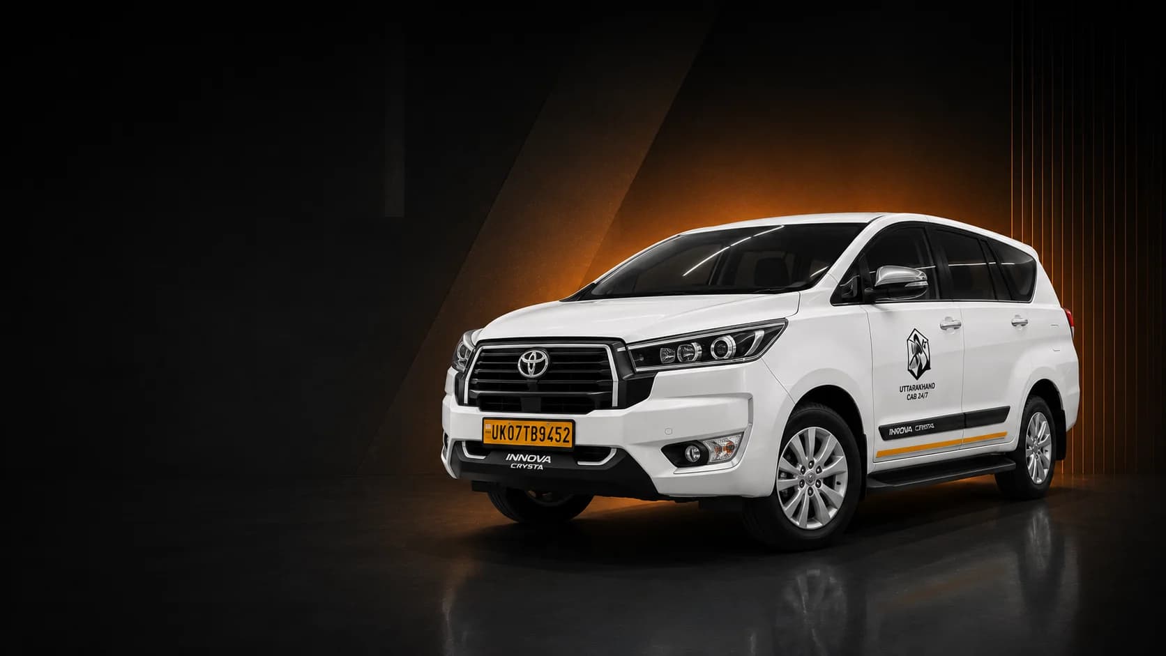 Toyota Innova Crysta - Uttarakhand Cab 24/7