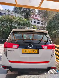 Toyota Innova Crysta Tourist Taxi Rear View