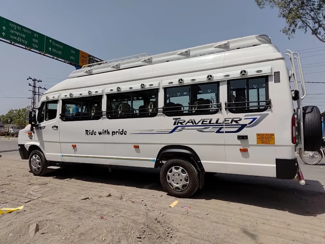 Comfortable Seating Tempo Traveller