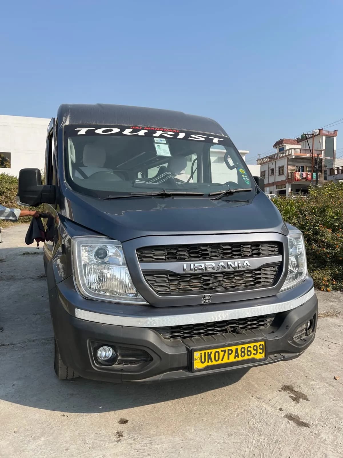 Tempo Traveller Exterior View