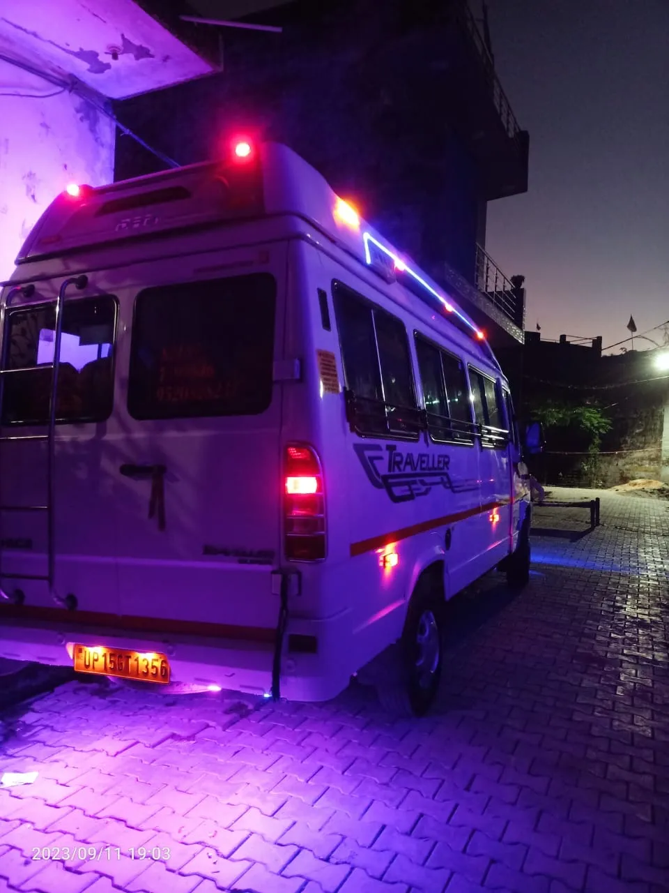 Clean Tempo Traveller Interiors